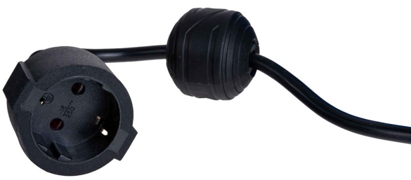 Samozvlečni viseči boben z električnim kablom in vtičnico, dolžina 15 m, GEKO