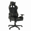 Fotel biurowy/gamingowy, czarny/wzór wojskowy, EMRE