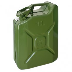 Kanister JerryCan 20 Liter, Metall, für PHM, GS/TÜV, grün, RAL6003