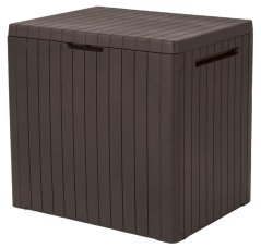 Keter® City cutie de depozitare 113 litri, cutie de depozitare, maro