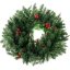 Christmas Decoration Door Wreath Okrasni okras debeline 60 cm. XXL (akce)