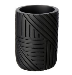 Kubek na szczoteczkę do zębów NAIROBI czarny