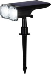 Strend Pro solarno LED zidno/zemno svjetlo 16x10x27 cm