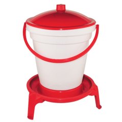 RAPID CLEAN Tränke für Geflügel, mit Beinen, 18 Liter, Kunststoff