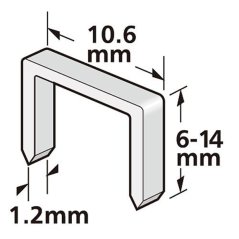 Sponky Strend Pro Premium J910, 10 mm, 1,2x10,6 mm, bal. 1000 tisuća kuna