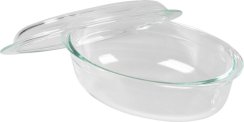 Misa MagicHome, zapekacia, sklenená, oválna, pekáč, 3000 ml