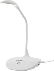 Lampa Strend Pro, stołowa, LED, wybór natężenia światła, USB, 2 W, kolor biały