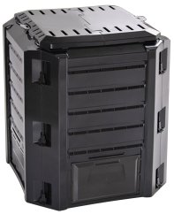 COMPOGREEN Komposter, 380 Liter, schwarz