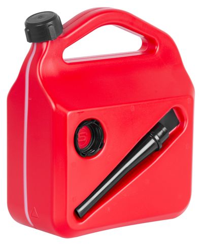 Canister HOLECZECH plastic, 10 litri, pentru PHM, roșu