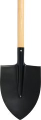 Spaten S5179 spitz, WoodHand, Holzstiel D