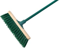 Miotła Geco U30P, 300 mm, z uchwytem 120 cm, plastik