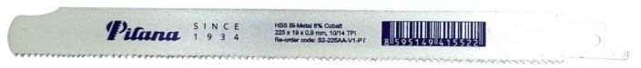 Mečový pilový list 225x19x0,9 mm, 10/14 zubů, BiMetal Co-8%, PILANA