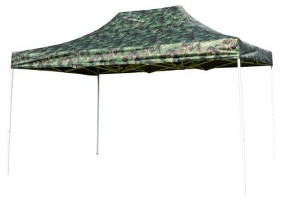 Šator FESTIVAL 60, 3x6 m, kamuflažni, profesionalni, UV-otporan pokrivač, bez zida