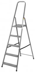 Lépcsők Strend Pro ST-D5, 5 lépcsős, acél, létra, 173 cm, nosn. 125 kg