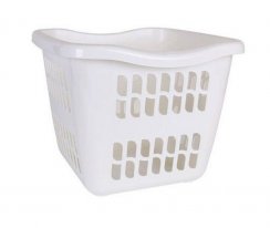 Korb für saubere Wäsche UH 25,7l weiß „Brio“ TONTARELLI