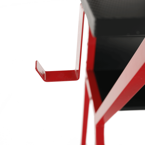 PC stol/gaming stol, crveno/crni, TABER