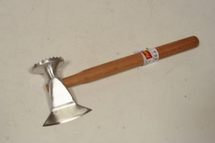 KLC-Fleischhammer aus Metall mit Meißel