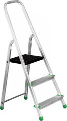 Rebrík ALW 3 stu.- 150kg, 1913 s plast plošinkou KLC