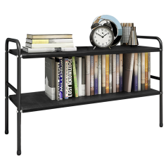 Podesiva polica, crna, SOMER