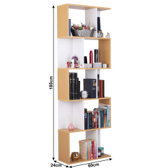 Półka, sosna/biały, ERDEM NOWY TYP 3