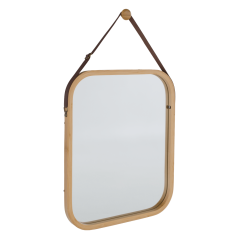 Ogledalo, prirodni bambus, LEMI 2
