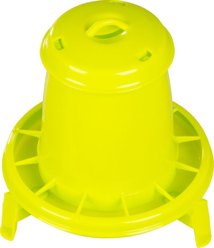 Futterautomat Novital 2202AF, 2,5 Liter, für Geflügel, Kunststoff, mit Beinen