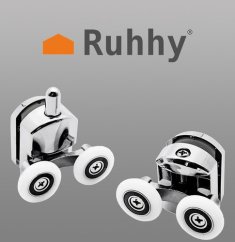 Kotačići za tuš kabinu - 8 kom. Ruhhy 22900