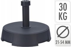 Soclu pentru umbrelă de soare, antracit, 30 kg beton