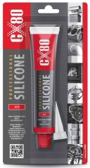 SILICONE PROFESSIONAL până la 380°C, 80 ml, roșu cu aplicator, pe blister