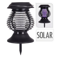 Lapač hmyzu UV solárna lampa 2v1 26 cm