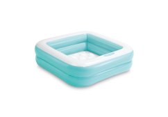 Piscina Intex® 57100, Cutie de joaca, pentru copii, gonflabila, mix de culori, 0,86x0,86x0,25 m (akce)