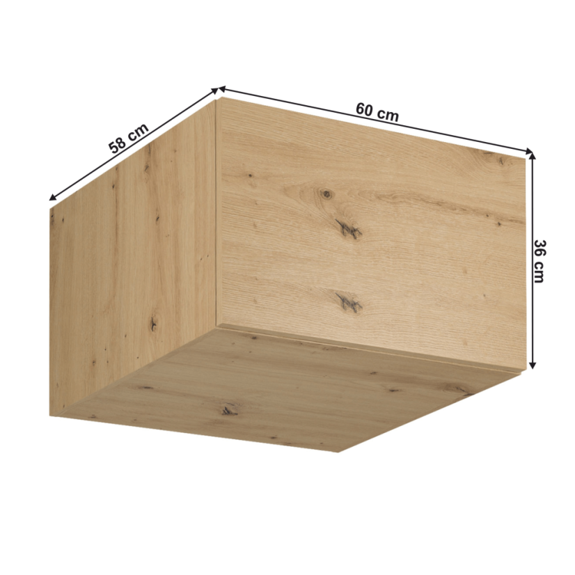 Oberschrank, Artisan-Eiche, LANGEN N60