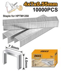 Sponky do klieští viazacích HPTM1258 7mm, 10000ks INGCO