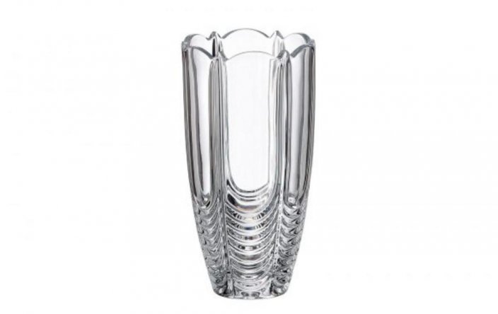 Vaza ORION B 200mm, prozorno steklo BOHEMIA KLC