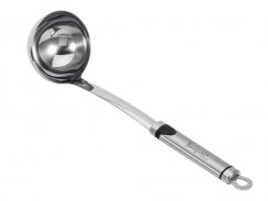Kuhinjska zajemalka nerjaveče jeklo 75 ml/ 9cm dolžina 33cm GIZMO