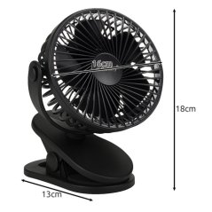 Ventilator fără fir negru Ruhhy 25567 (akce)