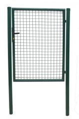 Poartă cu o singură frunză 100x125 cm verde GARDENKUS
