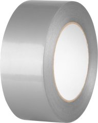 Bandă Strend Pro, 48 mm, L-50 m, gri, pentru repararea țevilor, PVC