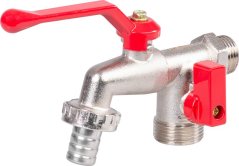 Ventil na vodu Strend Pro, 3/4";-3/4";-1/2";, dvojitý, zahradní