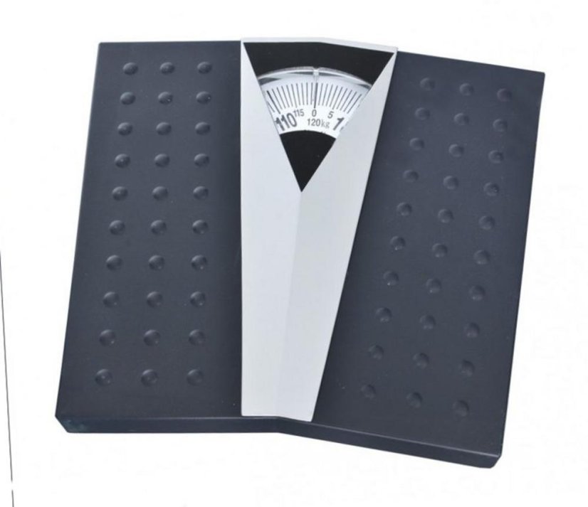 Waga osobowa mechaniczna 120 kg czarna
