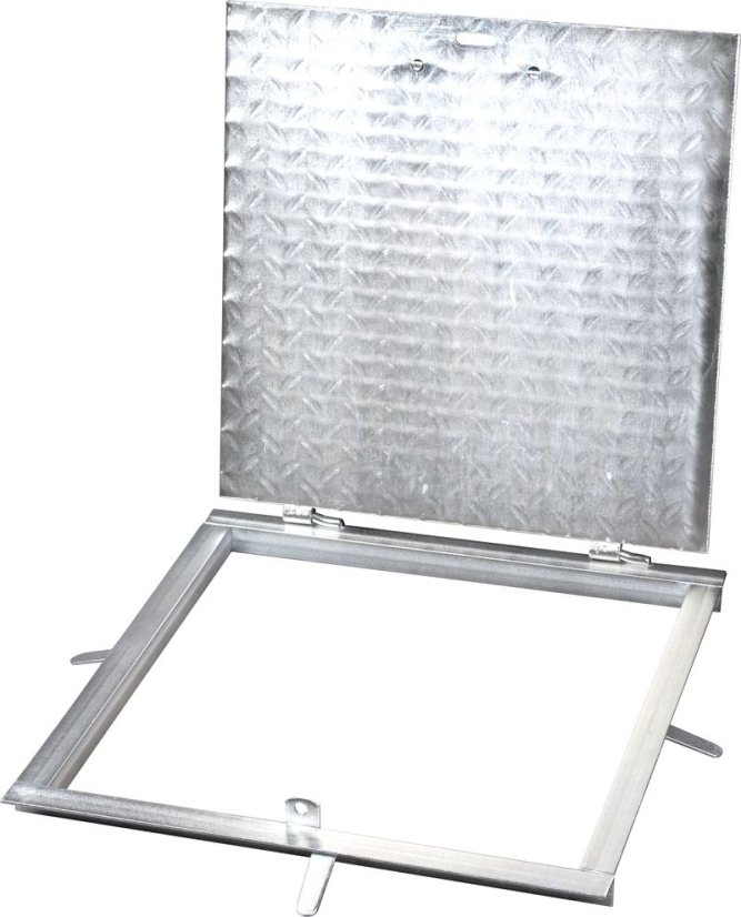 Abdeckung MC60, 600x600 mm, Kanal, verzinkt, max. 150 kg