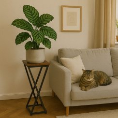 Stojan na kvety dekorácie Geometrický stojan na rastliny v podkroví ModernHome