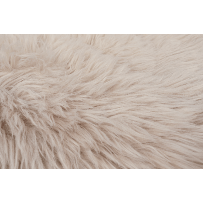 Kunstfell, Beige, 60x90, EBONY TYP 2