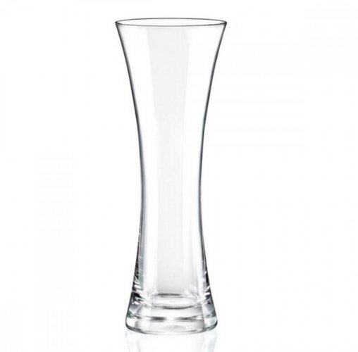 Váza 195mm, átlátszó KLC üveg