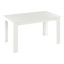 Blagovaonski stol, bijeli, 140x80 cm, GENERALNO NOVO