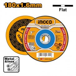 Disc de tăiere metal 180x1,6x22,2mm INGCO