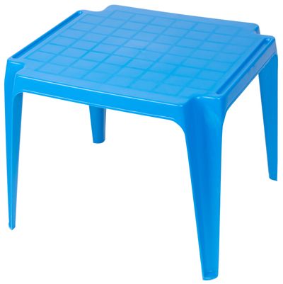 TAVOLO BABY Modra miza, modra, otroška 55x50x44 cm