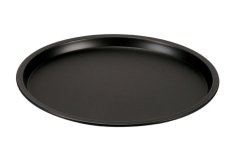 Plech/ forma na pizzu okrúhla 28x1,5cm, nepriľnavý povrch, čierna GARDENIA
