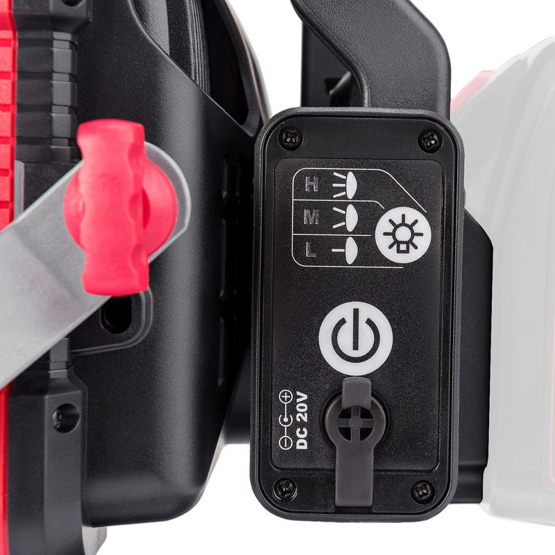 Reflektor Worcraft CLED-S20Li-30WA ShareSYS, 20V Li-Ionen, 30 W, 1000/2000/3000 lm