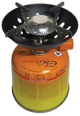 Set: peć za kampiranje WIND SHIELD s regulacijom + kartuša 300g, navoj 7/16”, Elico